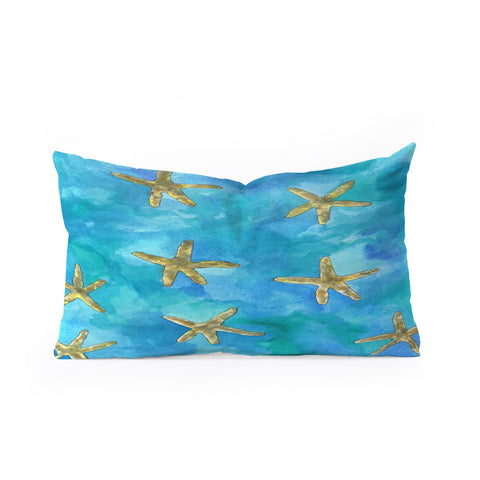 Rosie Brown Wish Upon A Star Oblong Throw Pillow