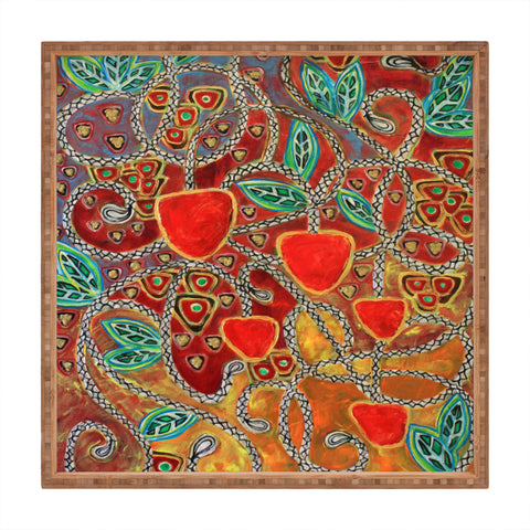 Ruby Door Eves Apples Square Tray