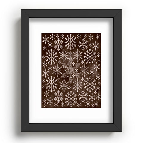 Ruby Door Frosty Chocolate Recessed Framing Rectangle