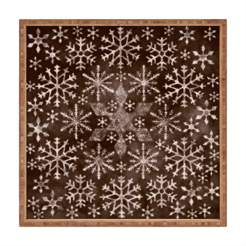 Ruby Door Frosty Chocolate Square Tray