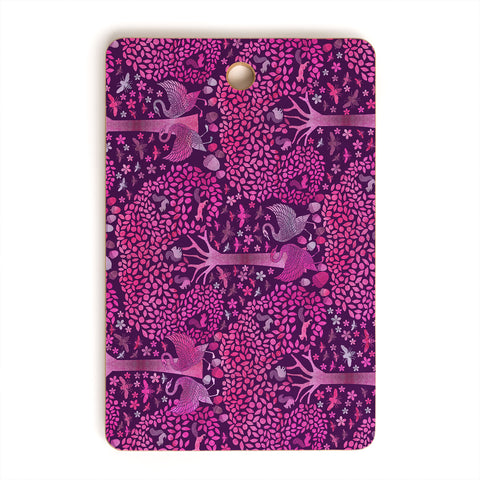 Ruby Door Swans and Squirrels Cutting Board Rectangle