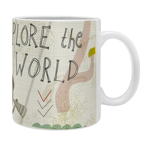 Sabine Reinhart Explore the World Coffee Mug