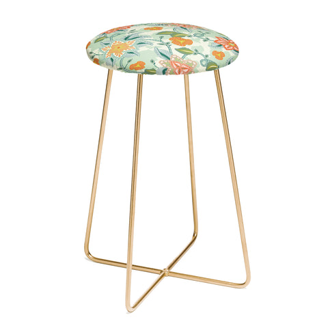 Sabine Reinhart I Will Bring You Flowers Counter Stool