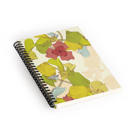 Sabine Reinhart Isle Of Flowers Spiral Notebook