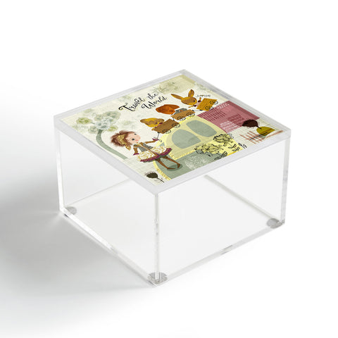 Sabine Reinhart Let Us Travel The World Acrylic Box