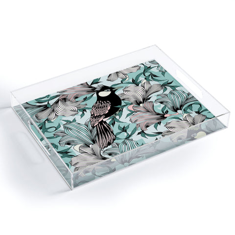 Sabine Reinhart Love Tapestry Acrylic Tray