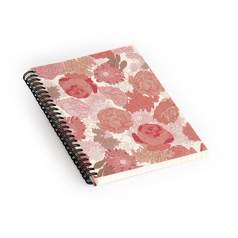 Sabine Reinhart Red Roses Spiral Notebook