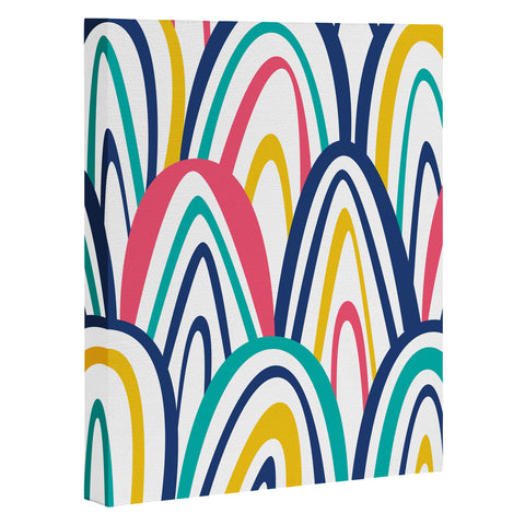 Sam Osborne Arched Stripes Art Canvas