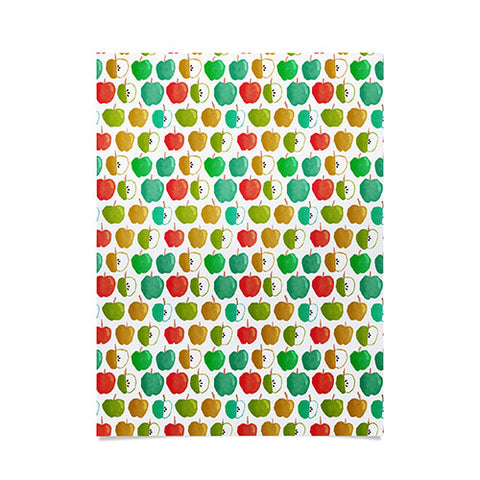 Sam Osborne Bold Apples Poster
