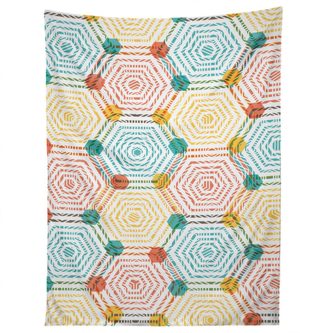 Sam Osborne Hexagon Weave Tapestry
