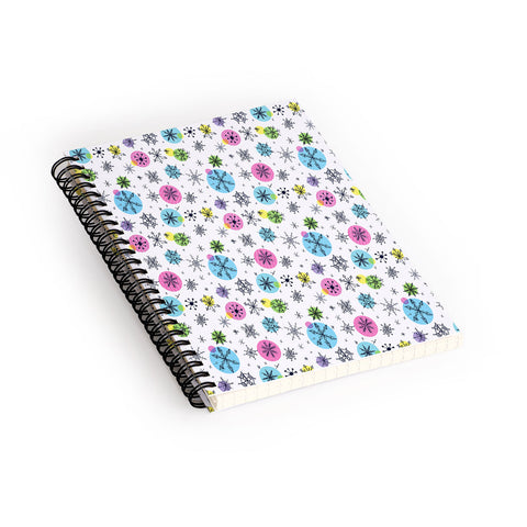 Sam Osborne Snowflake Doodles Spiral Notebook