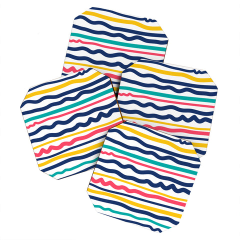 Sam Osborne Wiggle Stripes Coaster Set