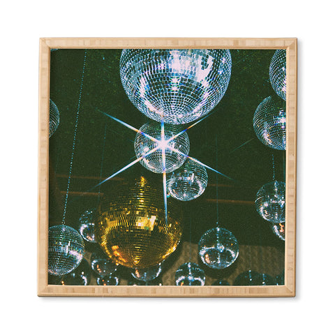 Samantha Hearn Disco Ball Ceiling Framed Wall Art