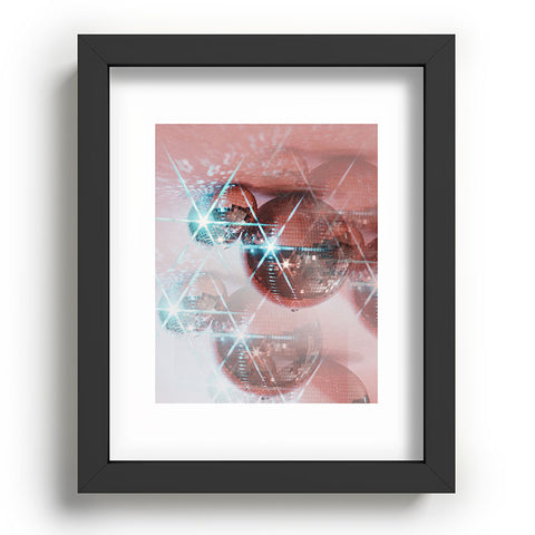 Samantha Hearn Disco Ball Prism Recessed Framing Rectangle