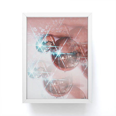Samantha Hearn Disco Ball Prism Framed Mini Art Print