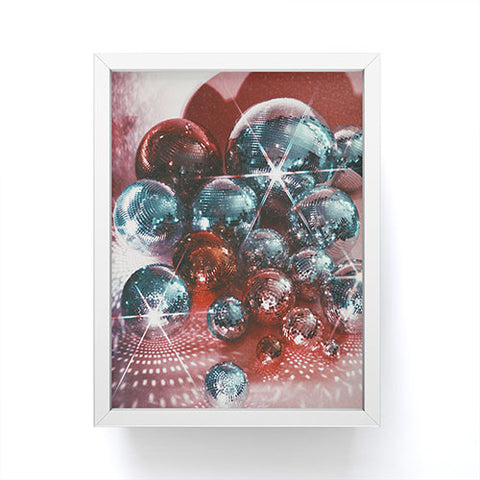 Samantha Hearn Disco Balls Framed Mini Art Print