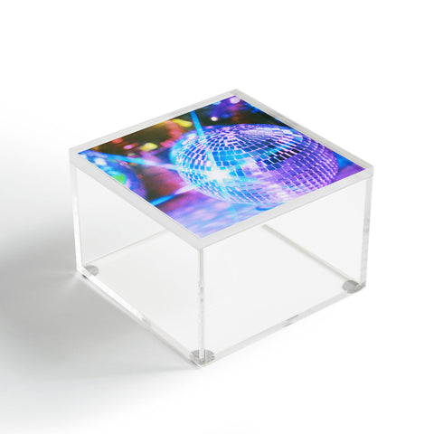 Samantha Hearn Neon Solo Disco Ball Acrylic Box