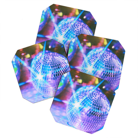 Samantha Hearn Neon Solo Disco Ball Coaster Set