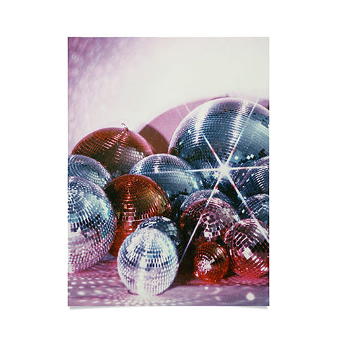 Samantha Hearn Shiny Disco Balls Poster