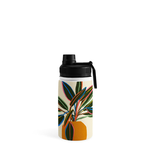 sandrapoliakov PLANT WITH COLOURFUL LEAVES Water Bottle