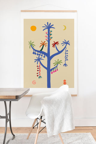 sandrapoliakov THE MAGIC TREE I Art Print And Hanger