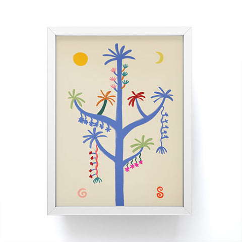 sandrapoliakov THE MAGIC TREE I Framed Mini Art Print