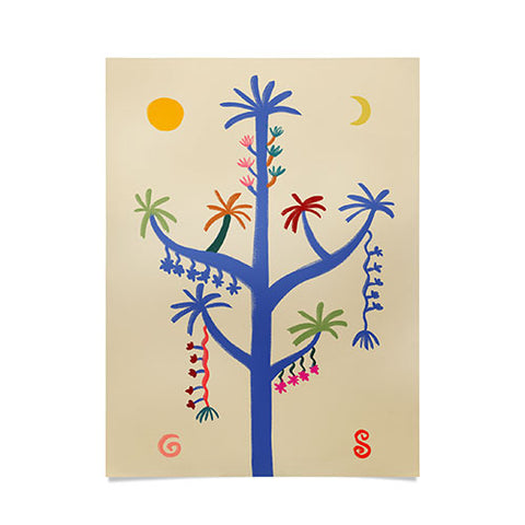 sandrapoliakov THE MAGIC TREE I Poster