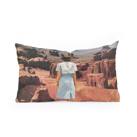 Sarah Eisenlohr Canyons Oblong Throw Pillow