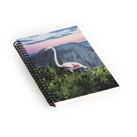 Sarah Eisenlohr Flamingo I Spiral Notebook