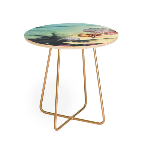 Sarah Eisenlohr Sea Collections Round Side Table