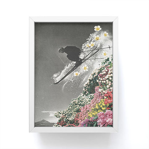 Sarah Eisenlohr Spring Skiing Framed Mini Art Print