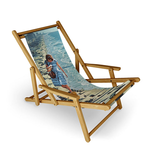 Sarah Eisenlohr Walk on the Beach Sling Chair