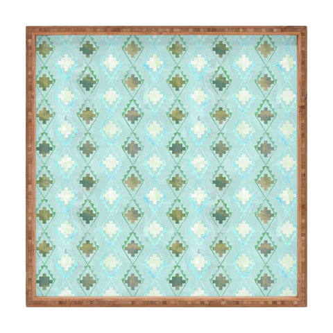 Schatzi Brown Andie Boho Mint Square Tray