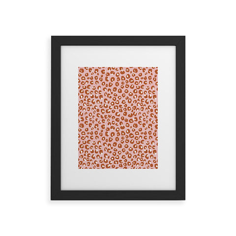 Schatzi Brown Animal Skin 5B Framed Art Print