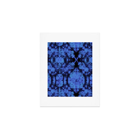 Schatzi Brown Bexeley Tie Dye Blue Art Print