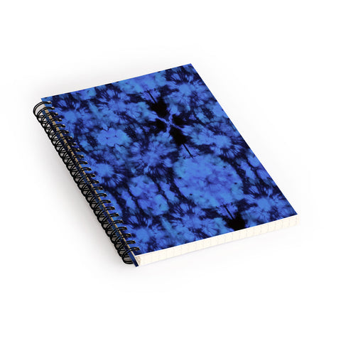 Schatzi Brown Bexeley Tie Dye Blue Spiral Notebook