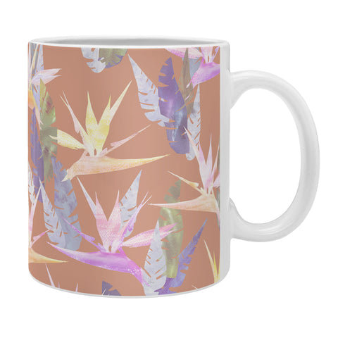 Schatzi Brown Birdie Tropical Blush Coffee Mug