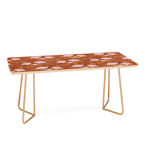Schatzi Brown Carrie Floral Caramel Coffee Table