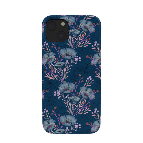 Schatzi Brown Carrie Floral Navy Phone Case
