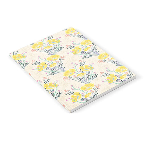 Schatzi Brown Carrie Floral Yellow Notebook