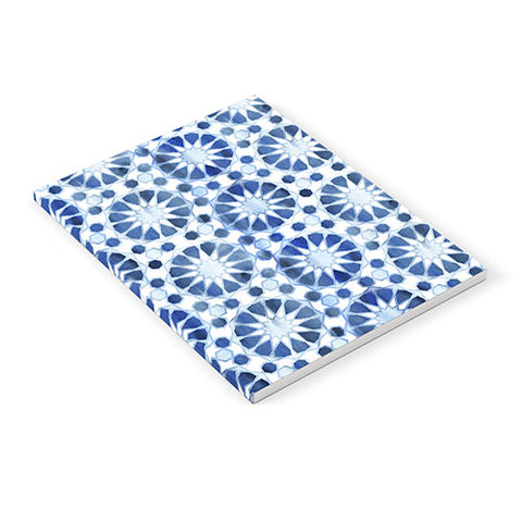 Schatzi Brown Farah Tile Blue Notebook