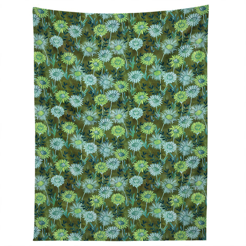 Schatzi Brown Gillian Floral Green Tapestry