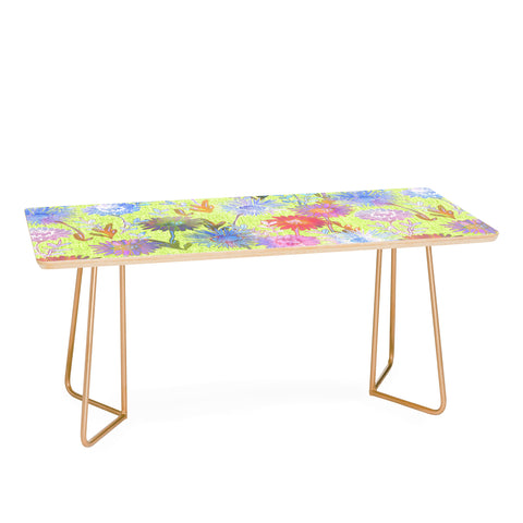 Schatzi Brown Gillian Floral Lime Coffee Table