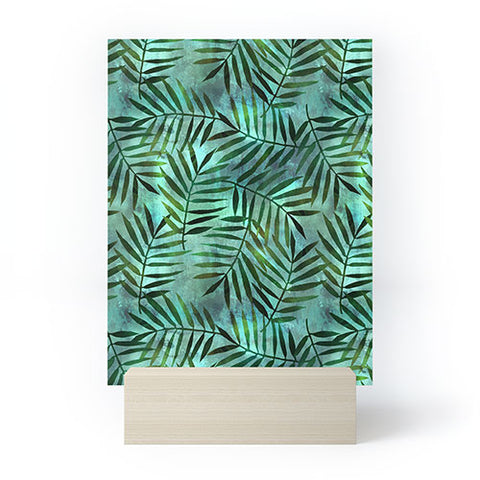 Schatzi Brown Goddess Palm Emerald Mini Art Print