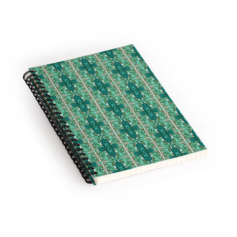 Schatzi Brown Gwen Emerald Spiral Notebook