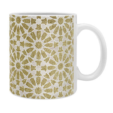 Schatzi Brown Hara Tiles Golden Coffee Mug