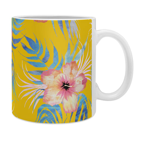 Schatzi Brown Honolua Tropic Yellow Coffee Mug