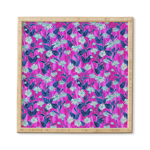 Schatzi Brown Justina Floral Pink Framed Wall Art