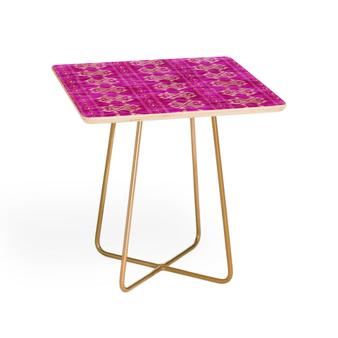 Schatzi Brown Justina Mark Hot Pink Side Table