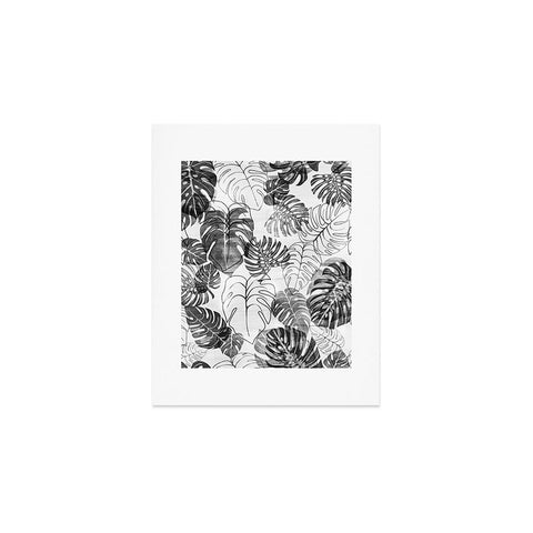Schatzi Brown Kona Tropic black white Art Print